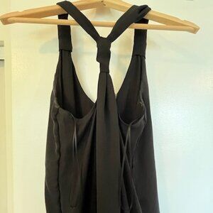 Mango designer Dress, black & creme